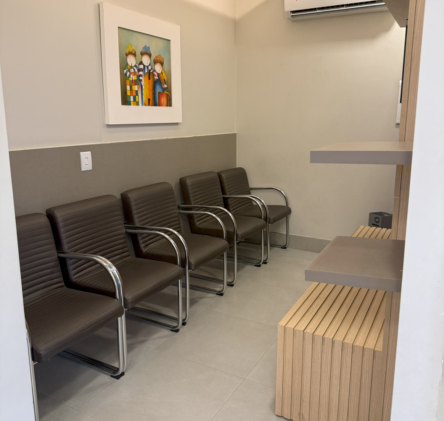 Sala de Espera Confortável
